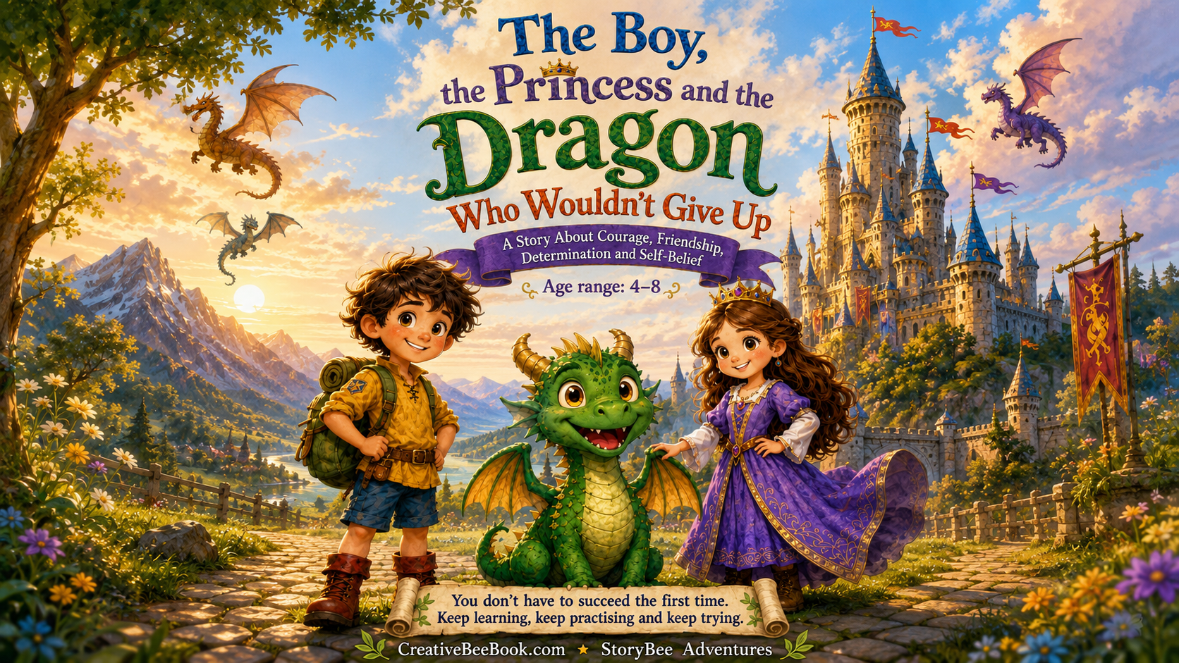 The Boy, the Princess and the Dragon Who Wouldn't Give Up